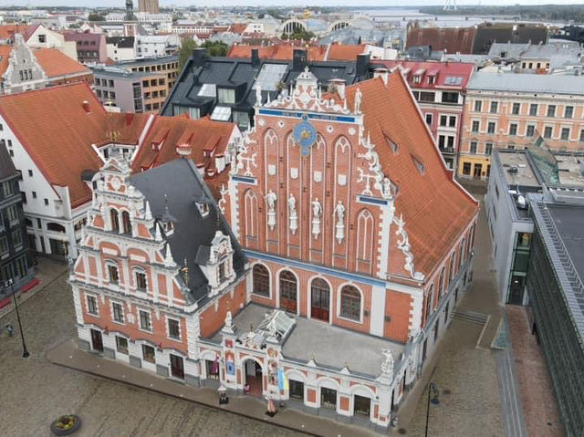 拉脫維亞🇱🇻景點-里加黑頭宮 