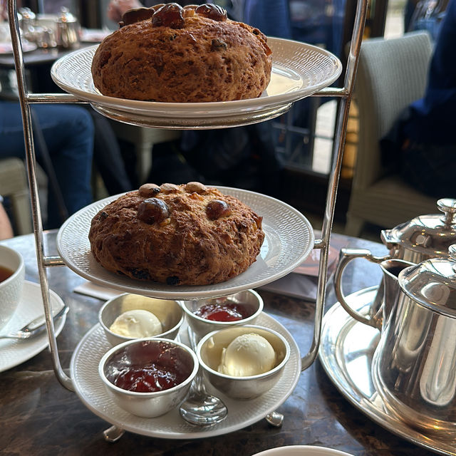 Typical afternoon tea in York