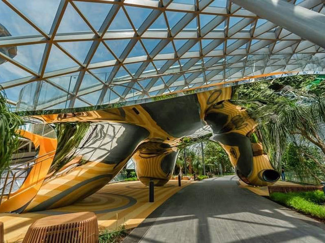 Canopy park of Jewel Changi