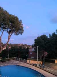 🌅 Sunset Magic in Castelldefels: A Hilltop Adventure 🐗