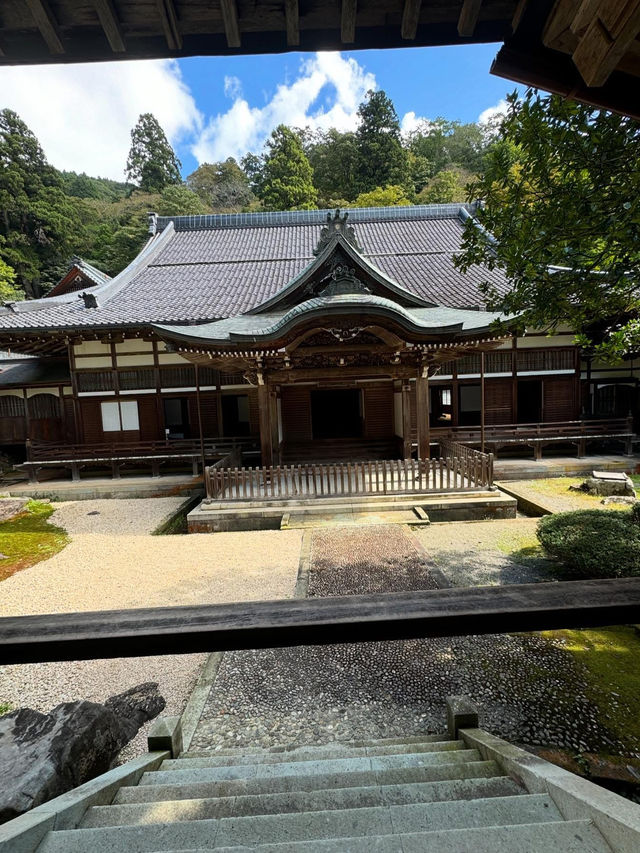 Japanese Soto sect surrounded by a majestic atmosphere