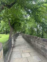 Along Chester’s city walls 
