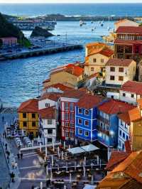 🎨 Cudillero: A Colorful Fishing Village on Spain’s Green Coast 🇪🇸✨
