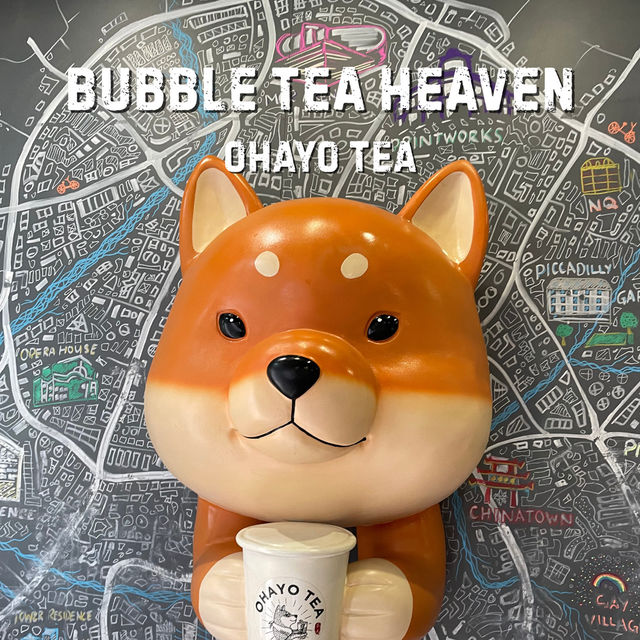 Manchester🇬🇧Bubble Tea Heaven at OHAYO TEA🧋🍵