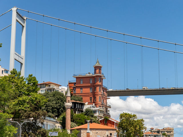 Ocean side fortress in Istanbul 
