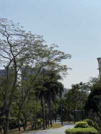 深圳深度遊 四海公園 可以放歌嘅凳