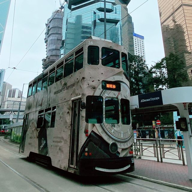 Stunning travels in HKG tramways 🚋