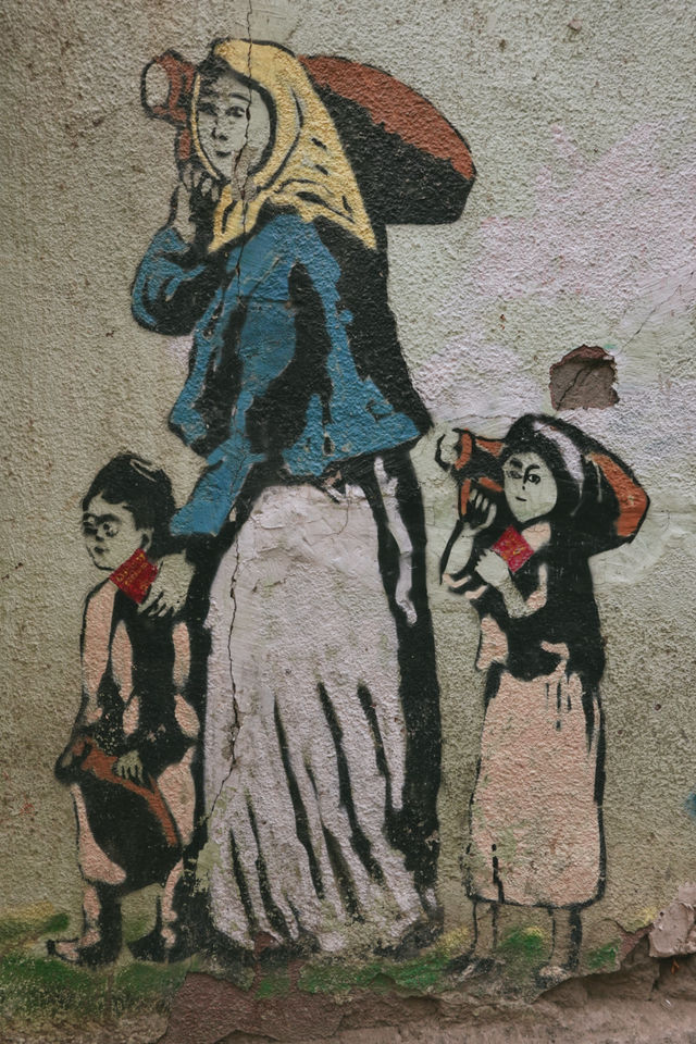 格魯吉亞｜光影第比利斯，隨處可見的塗鴉