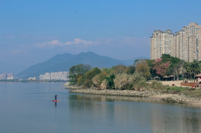 去沙灘公園，體驗一下福州版的“馬爾代夫”