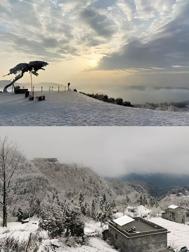 泸州小眾看雪地｜羅漢林泸州之巔 一起來堆雪人