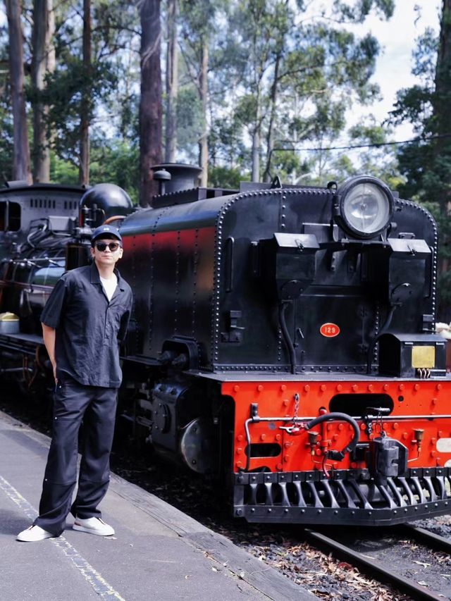 墨爾本蒸汽小火車！普芬比利鐵路