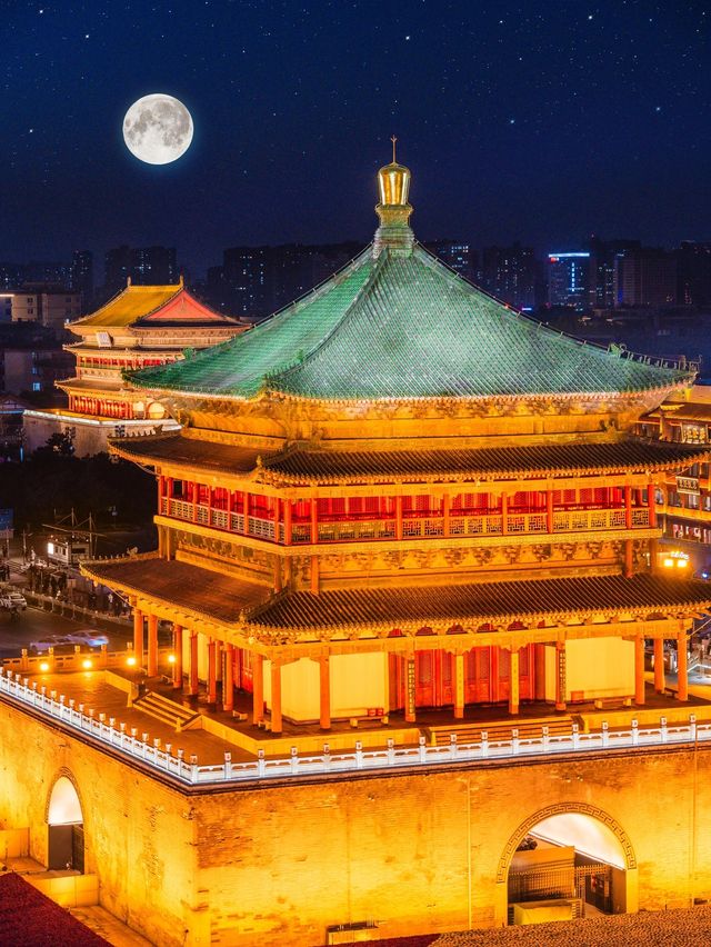 西安被問爆的個機位,發朋友圈贏麻了 西安被問爆的個機位,發朋友圈贏麻了