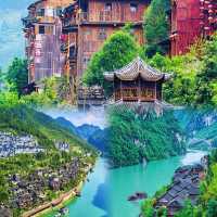 重慶龔灘古鎮烏江畫廊上的一顆璀璨明珠