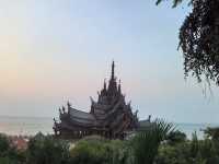 海上木製寺廟真理寺 來芭提雅的意外驚喜