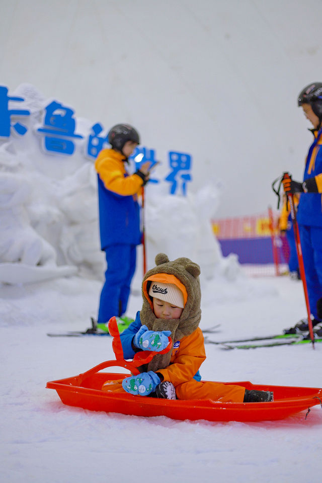 夏日清涼遛娃｜終於在深圳實現玩雪自由啦～