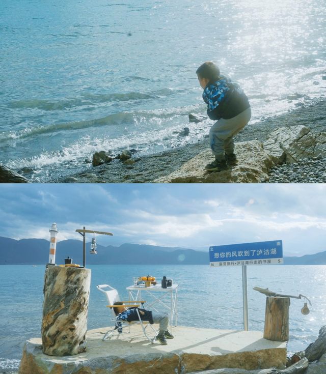 The Lugu Lake in early summer is as beautiful as an oil painting!