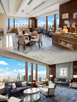 In June, you must visit Hefei, where you can enjoy afternoon tea while overlooking the cityscape from the 27th floor
