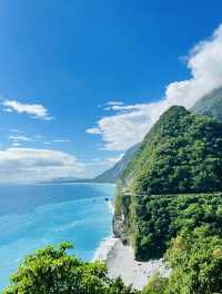 宮崎駿式的海岸線!太美了!