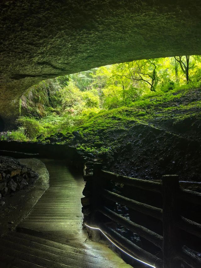 廣元曾家山——天然氧吧，享有溶洞王國和石林洞鄉之美譽。