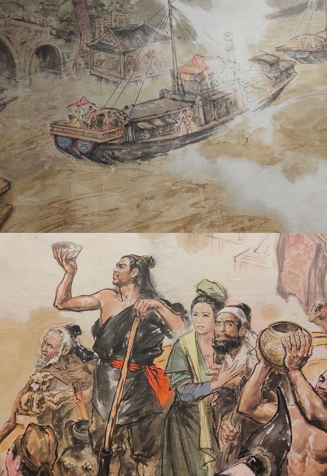 躺平式遛娃，來浙美欣賞浙派人物畫吧!