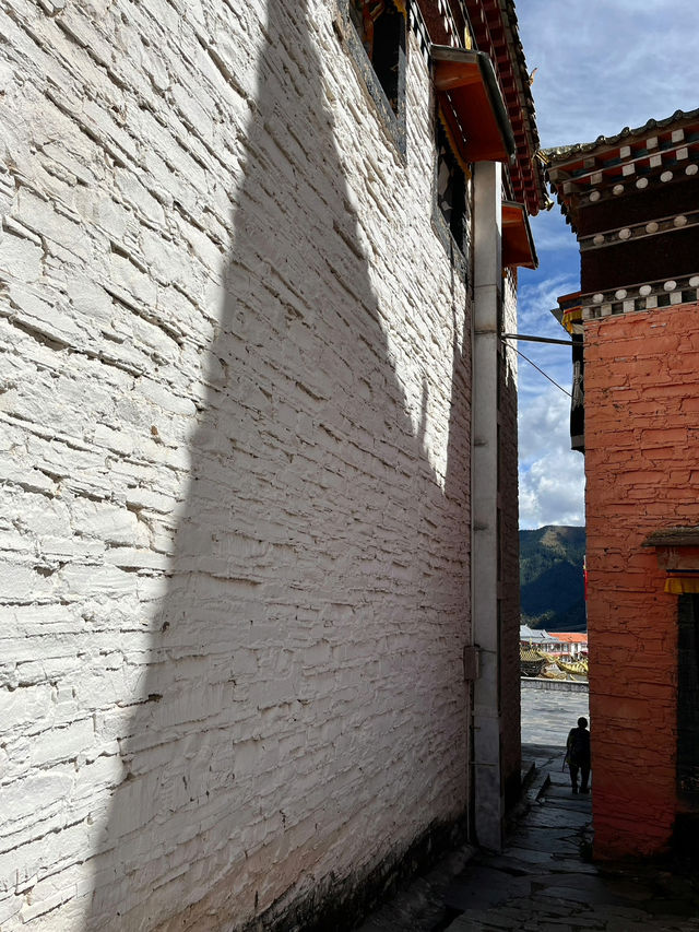 大藏寺｜在拉薩布達拉宮中，一幅“西藏重要寺院”壁畫中亦包括這座大寺。