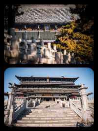 遼寧遼陽廣佑寺美麗景區。