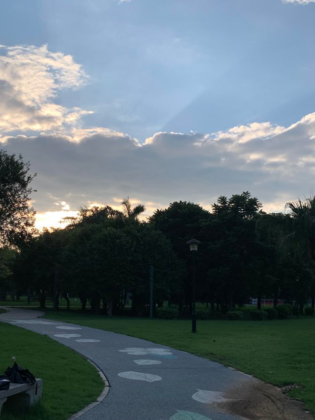 福州閩江公園|福州的浪漫，閩江公園佔一半。