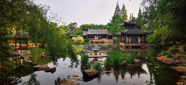 「眾水匯聚，以水繪園」——如皋•水繪園。