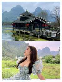 宿於陽朔畫境，妙在山野之間