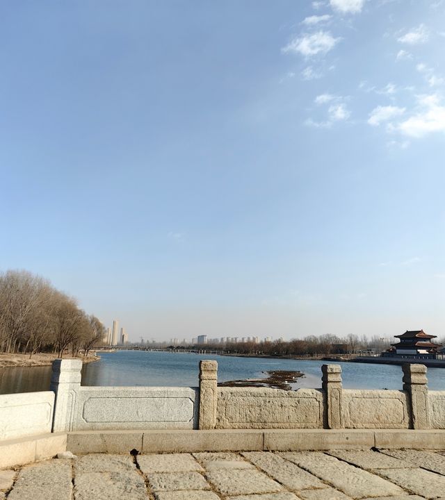 冬日淺遊永濟公園