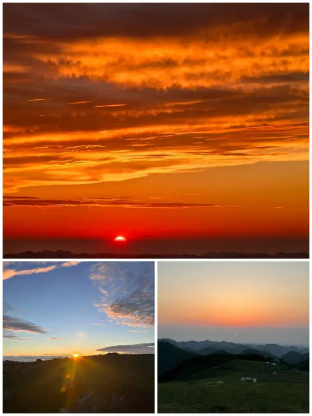 A great camping spot in Xiangyang, the "Altay" of Xiangyang - Nanding Grassland