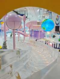 在商場裏就能玩雪的室內雪樂園！