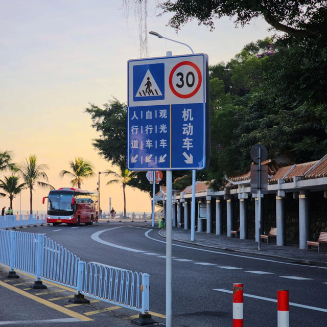 🚲在珠海，擁有一整條沿海大馬路的浪漫