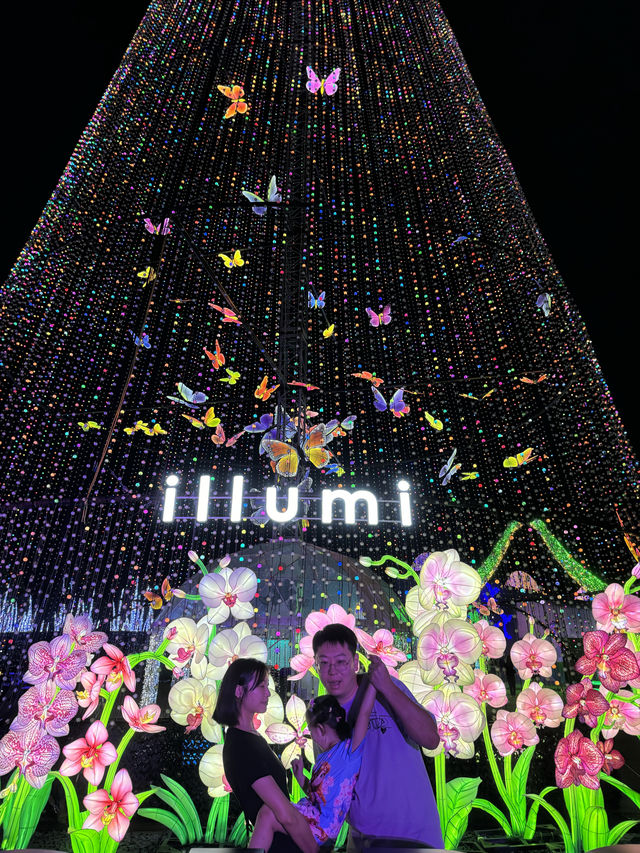 新加坡illumi炫彩燈光節，不去後悔！