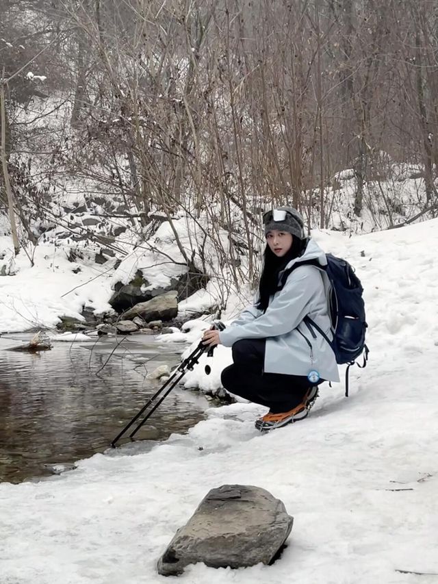 西安潭峪｜九華山冬季遠足賞雪攻略！