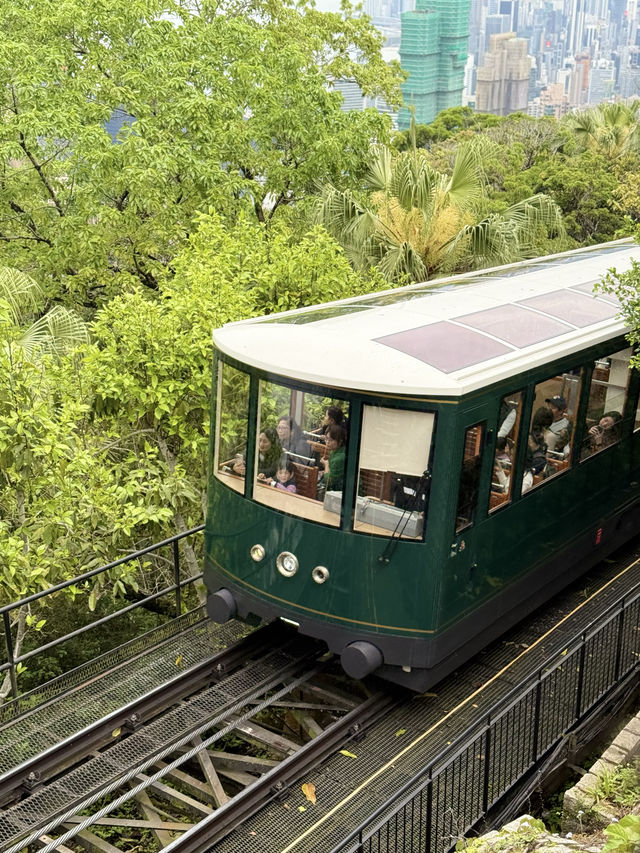香港山頂纜車 | 避開人潮睇維港全景
