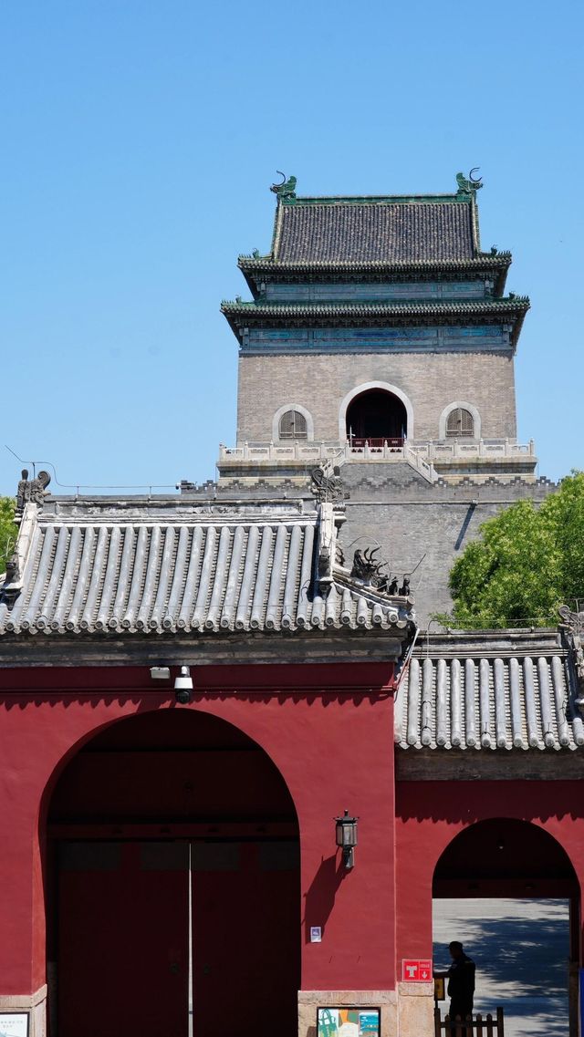 北京鐘鼓樓，中軸線嘅時光回響