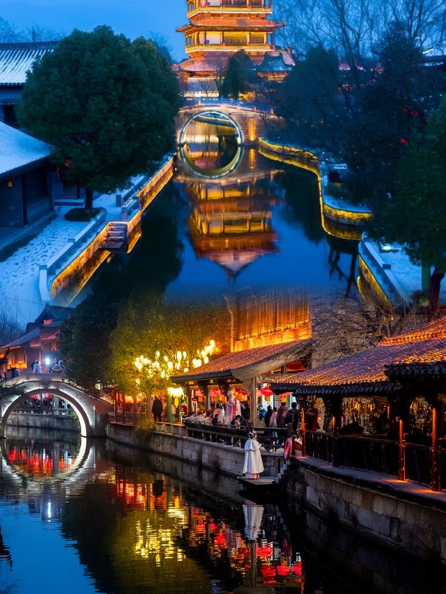 【台兒莊古城·湖光月色觀景客棧】臨湖而居的詩意民宿