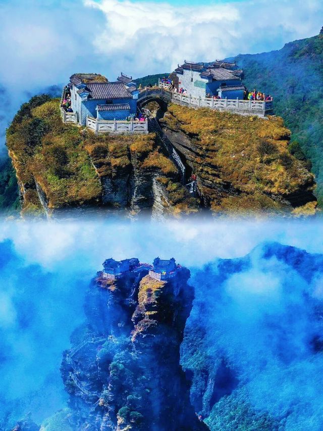 梵淨山紅雲金頂！呢度真係地球咩？航拍視角震撼到腳軟！