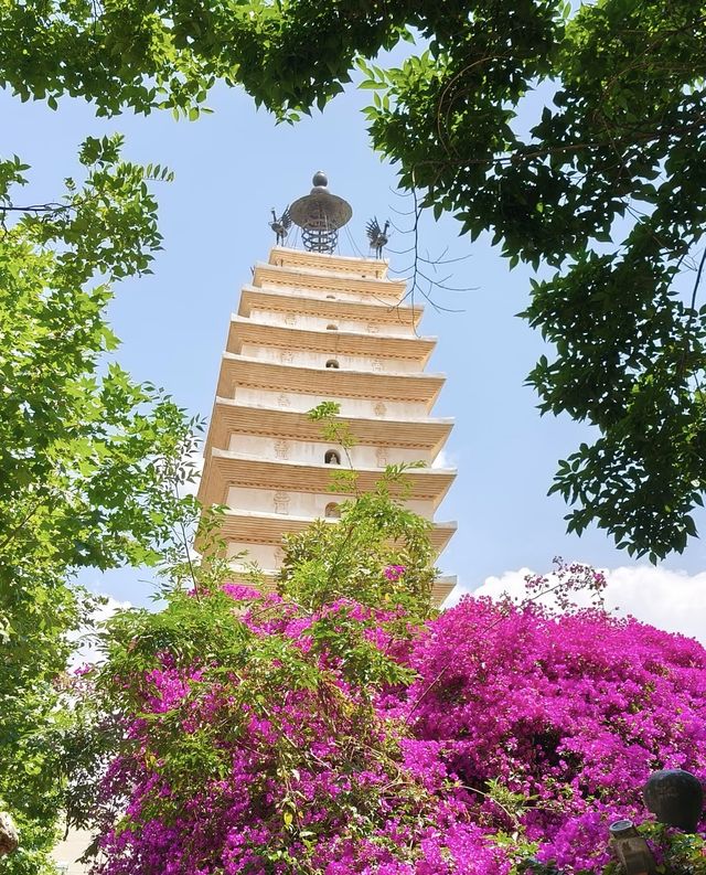 隱藏喺昆明市中心嘅南詔佛塔