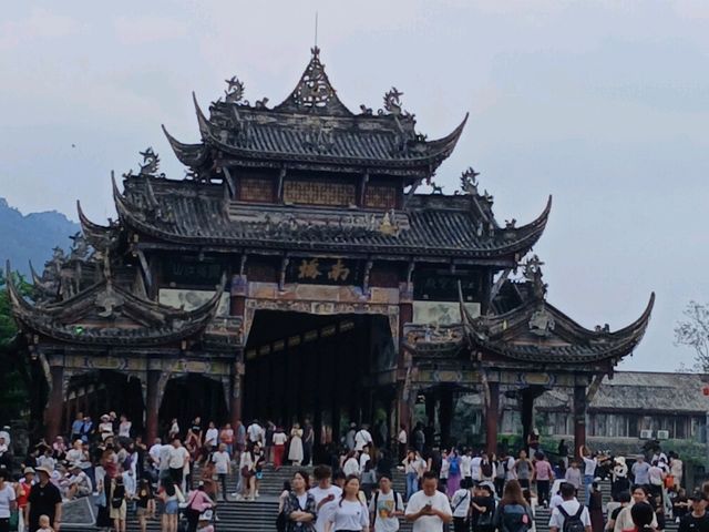 秋遊都江堰
