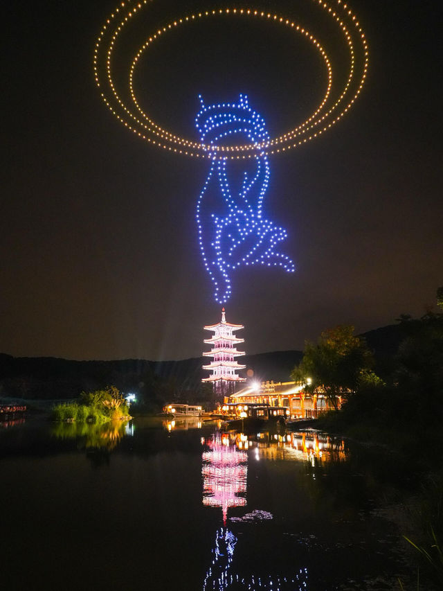 無錫拈花灣，現實版的「永夜星河」！國慶必去的禪意小鎮