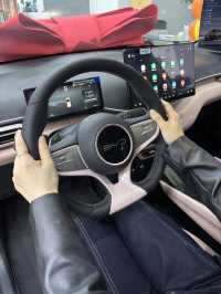 6W+提車快樂誰懂啊!比亞迪海鷗直接戳中女生心巴