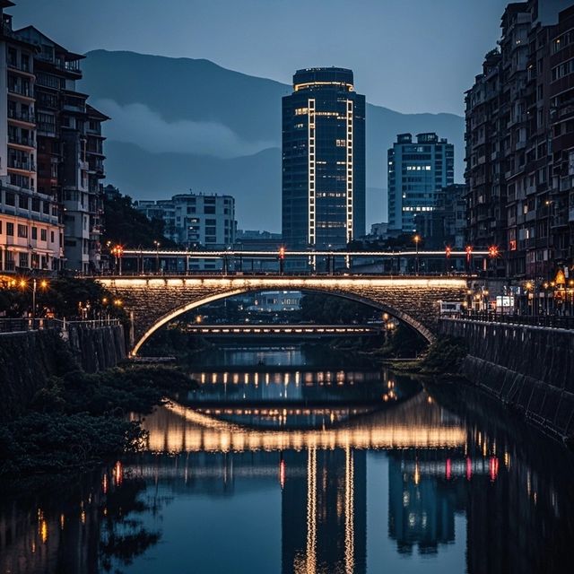 夜遊汀州賞千年燈火