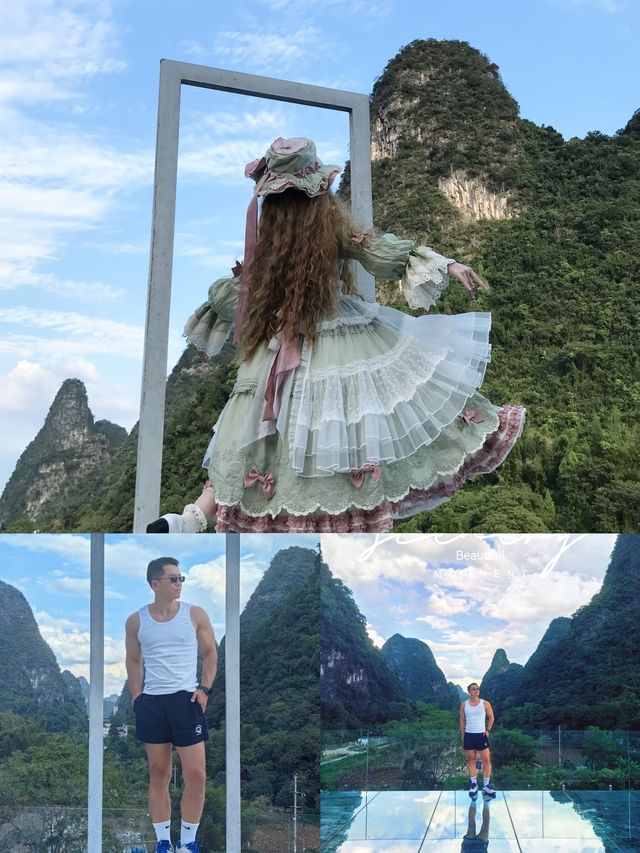 這家民宿美得像畫，喜歡這個無邊游泳池！