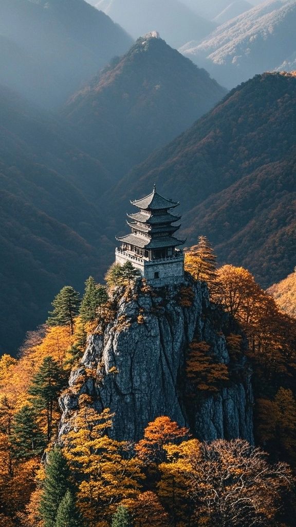 光霧山進入紅葉最佳觀賞期
