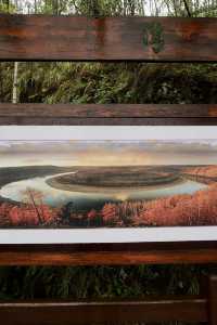 幸運地摸到了花栗鼠，毛茸茸的