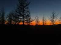 五台山淡季晚霞與1080級台階的挑戰