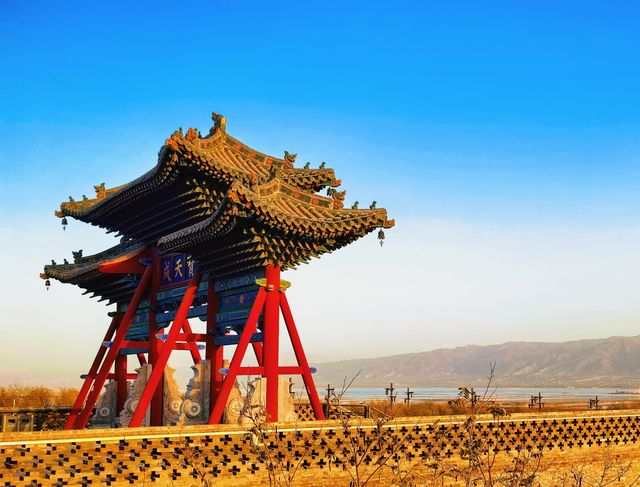 運城必打卡！鹽池博物館的日落美到窒息