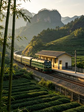 坐上火車去露營！武夷山主題觀光列車上新